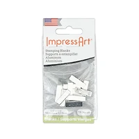 ImpressArt® 5/8" x 1/8" Aluminum Stamping Blanks, 18ct.