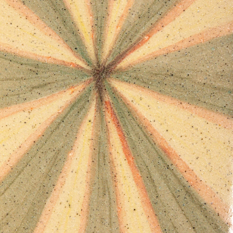 Hello Honey® 16.5" Pink & Green Terra Cotta Oval Plate Set