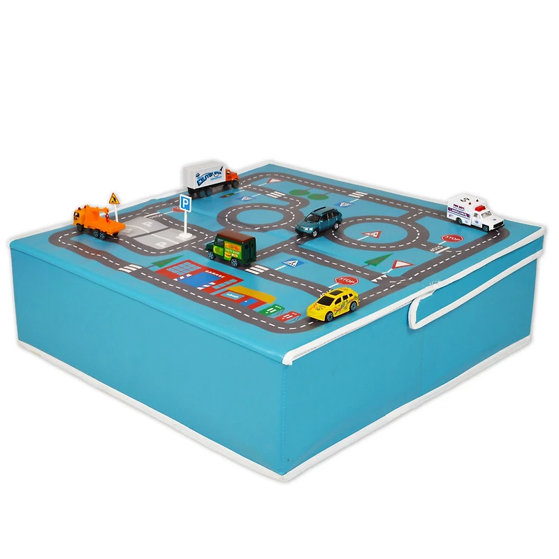 Fun2Give® Pop-it-Up® Garage with Road Playmat and Storage