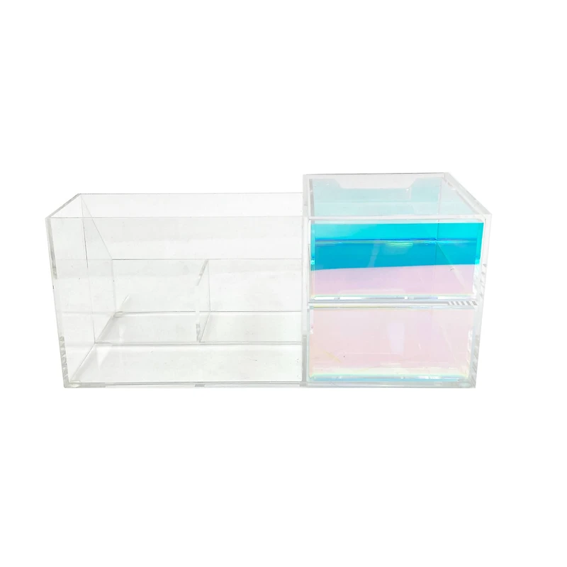 10" Iridescent Acrylic Desk Organizer by Ashland®