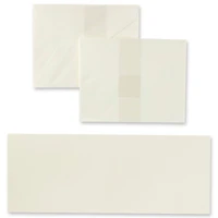 Ivory Top Folded Cards & Envelopes by Recollections™, 4.25" x 5.5"