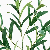 23" Pre-Lit Olive Branch Stem Set