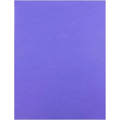 JAM Paper Primary Blue 8.5" x 11" 30lb. Translucent Vellum Paper, 100 Sheets
