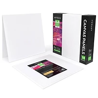 Arteza® 8" x 8" White Canvas Panels, 14ct.