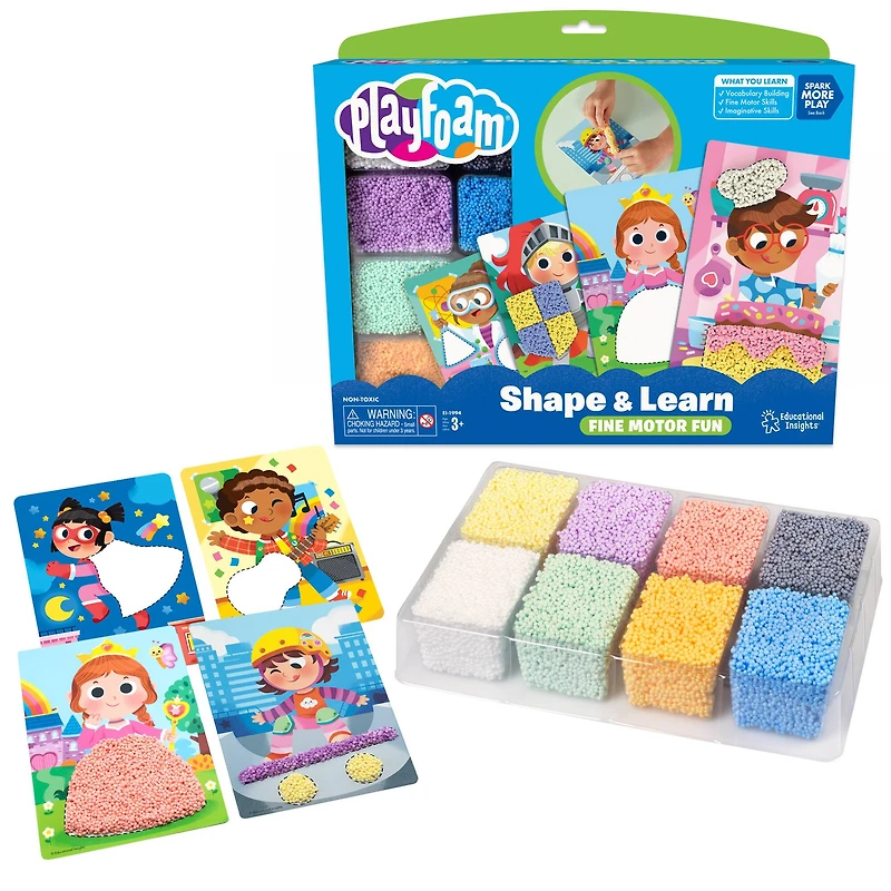 Educational Insights Playfoam Shape & Learn Fine Motor Fun