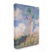Stupell Industries Woman With Parasol Monet Classic Painting Canvas Wall Art