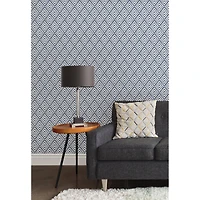 NuWallpaper Arrowhead Deep Blue Peel & Stick Wallpaper