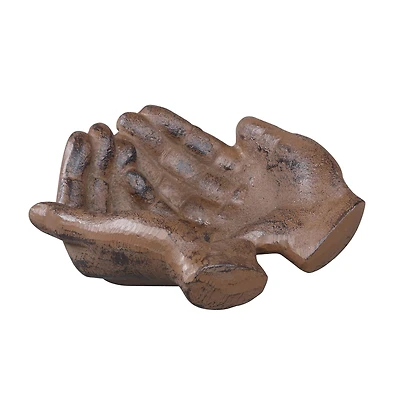 Hello Honey® 6" Rust Finish Cast Iron Hands Dish