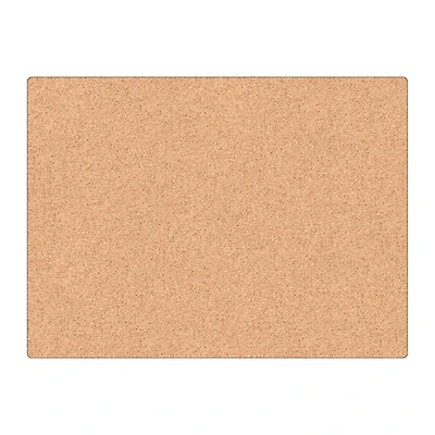 U Brands™ 24'' x 18'' Frameless Cork Canvas Bulletin Board