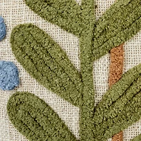 Hello Honey® Plant Design Slub Pillow