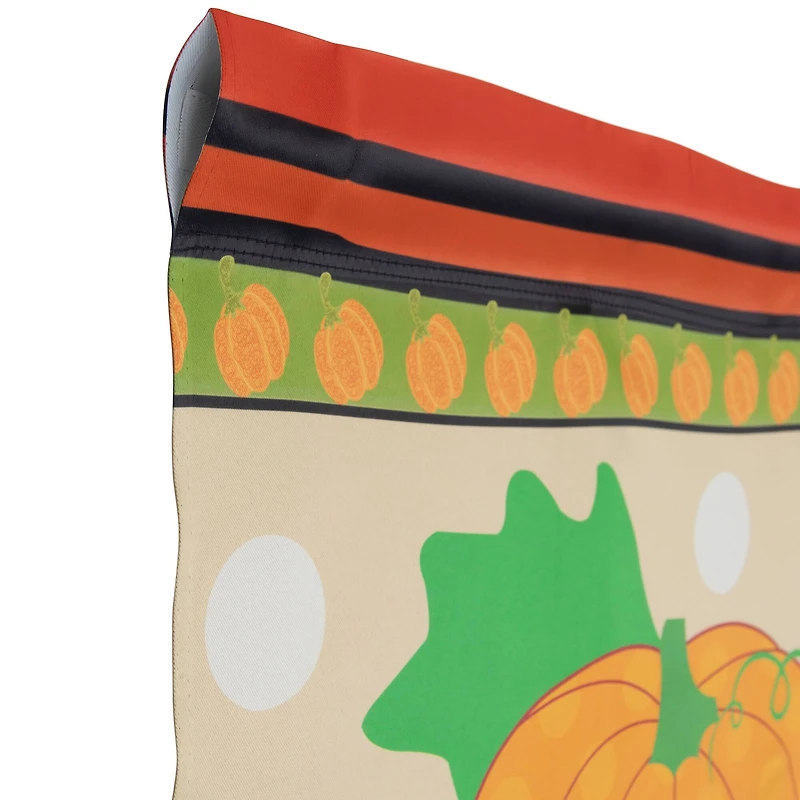40" Pumpkins & Sunflowers Autumn Harvest Garden Flag