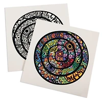 S&S® Worldwide Velvet Inspiration Mandala Posters, 24ct.