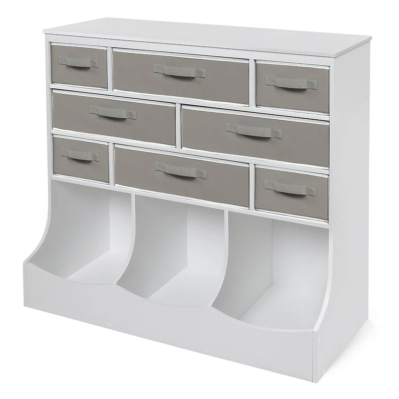 Badger Basket White Baskets & Bins Storage Station