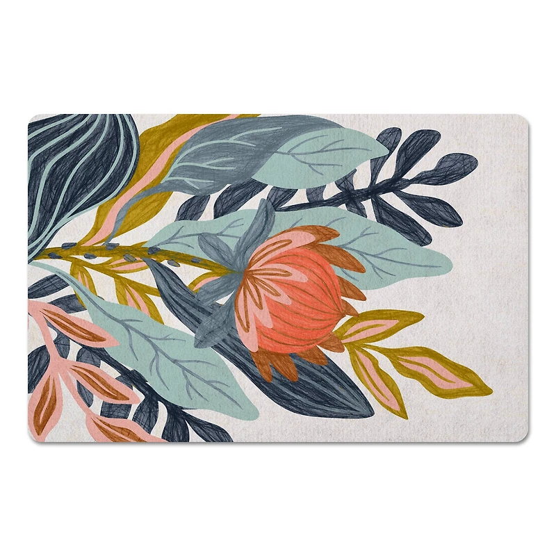 Fun Floral Group 27" x 18" Floor Mat
