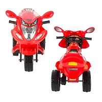 Toy Time Red Ride-On 3 Wheel Motorcycle