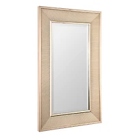 Head West Pave Brushed Nickel Stylish Bathroom & Wall Mirror