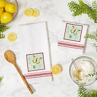 DII® Butterfly Dish Towels, 2ct.