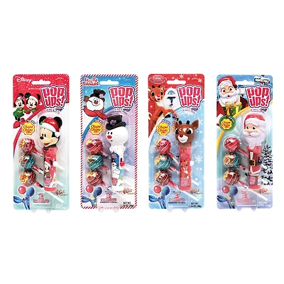 Assorted Pop Ups!™ Classic Christmas Character Lollipop, 1pc.