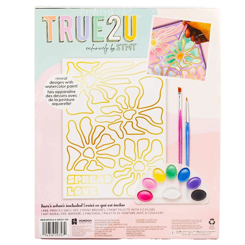 STMT™ True2U™ Flowers Reveal Wall Art