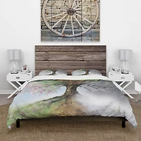 Designart 'Tree with Four Seasons' Traditional Bedding Set