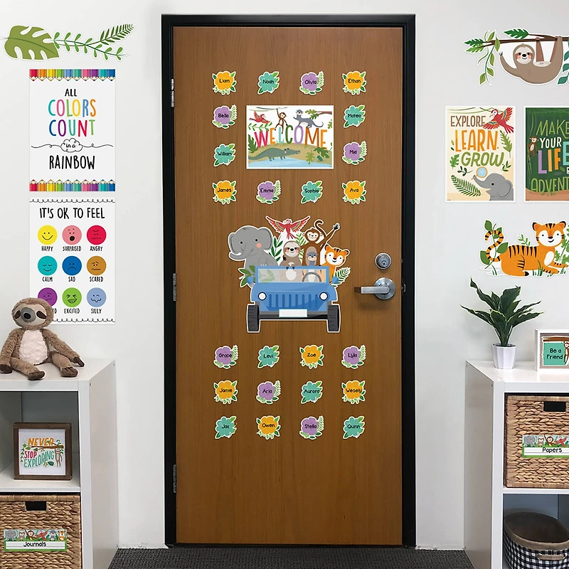 Creative Teaching Press® Jungle Friends Bulletin Board Set