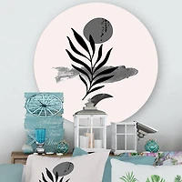 Designart - Abstract Tropical Leaf II