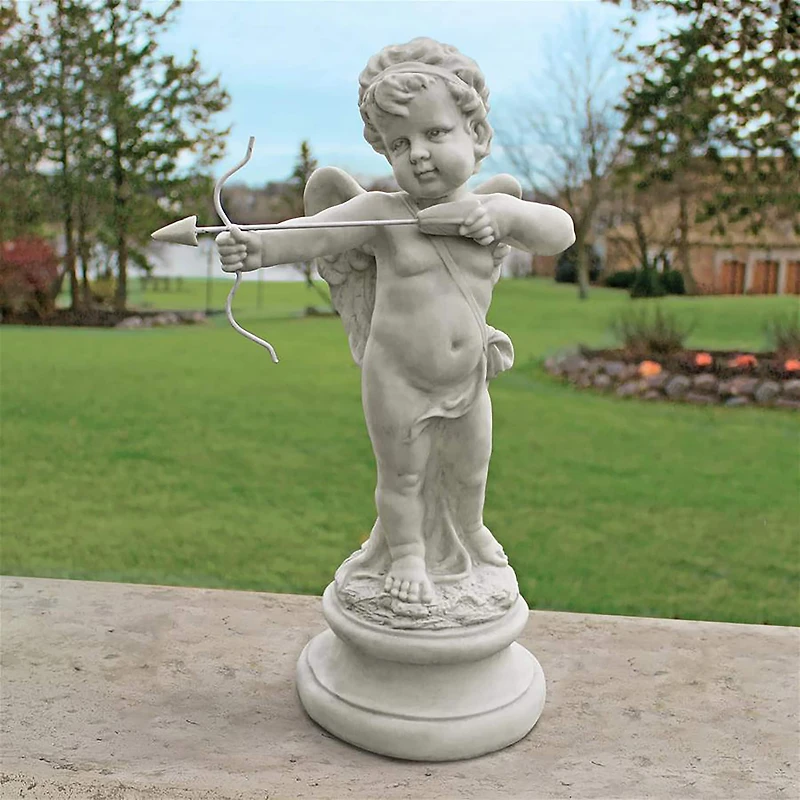 Design Toscano 22" Cupid Message of Love Statue