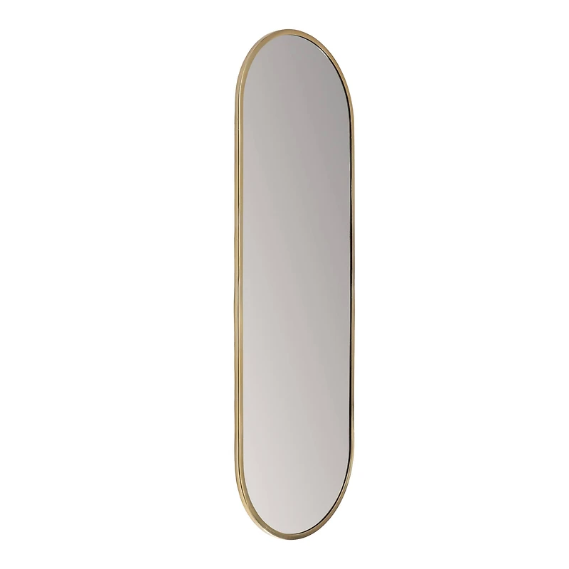 Habitat Penelope 60" Golden Oval Linear Wall Mirror