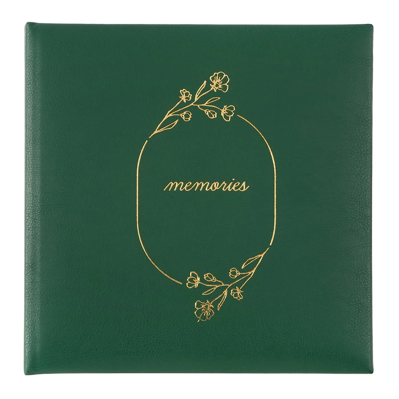 8.6" x 8.6" Green Memories Photo Album by Recollections™