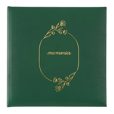 8.6" x 8.6" Green Memories Photo Album by Recollections™