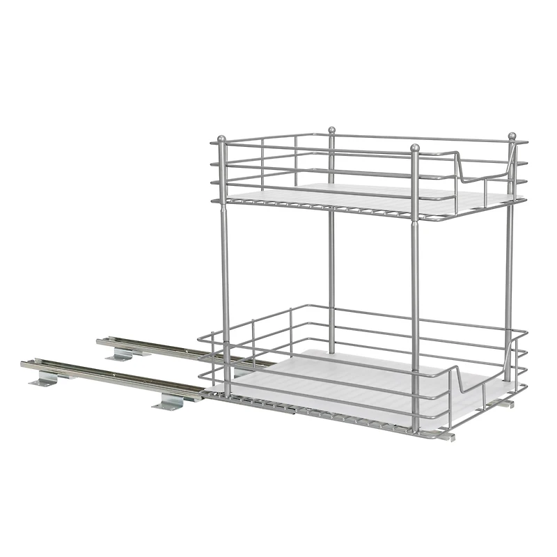 Household Essentials Glidez 2-Tier Cabinet Organizer