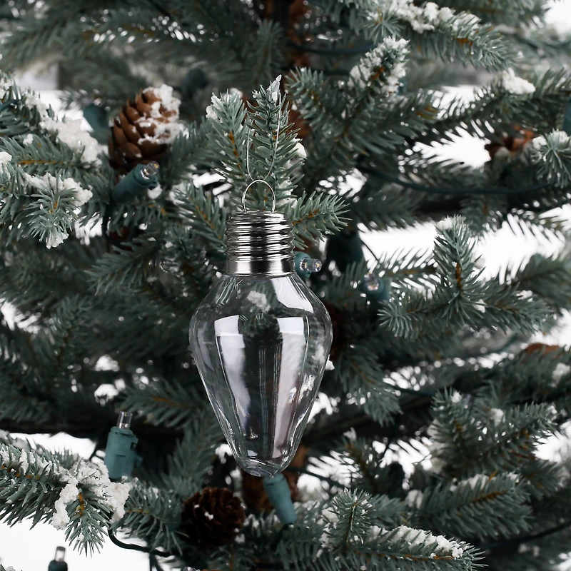 3.75" Clear DIY Plastic Light Bulb Ornament by Make Market®