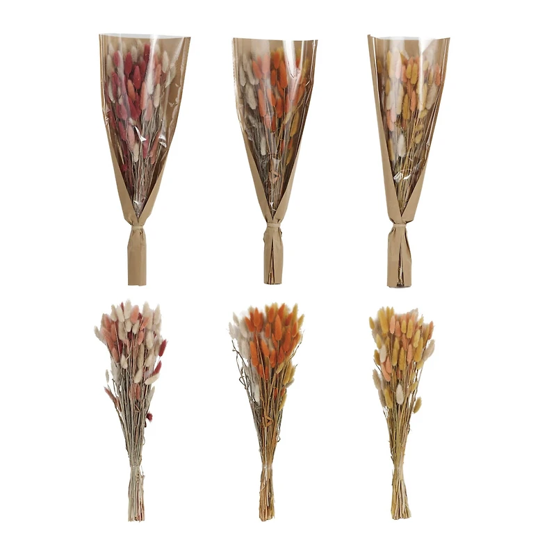 Hello Honey® 19.5" Dried Natural Bunny Tail Grass Bunch, 3ct.