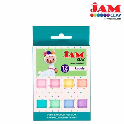 Rosa Talent Jam Clay Lovely Oven-Bake Polymer Clay Set