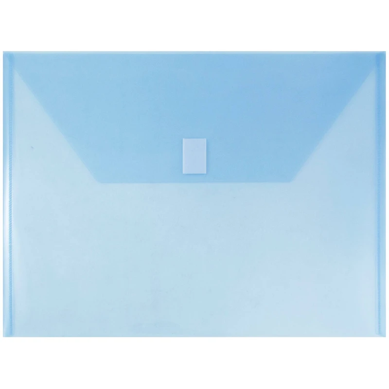 JAM Paper 9.75" x 13" Plastic Hook & Loop Closure Envelopes, 6ct.