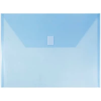 JAM Paper 9.75" x 13" Plastic Hook & Loop Closure Envelopes, 6ct.