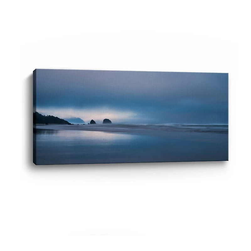 Distant Sea Stacks Canvas Giclee