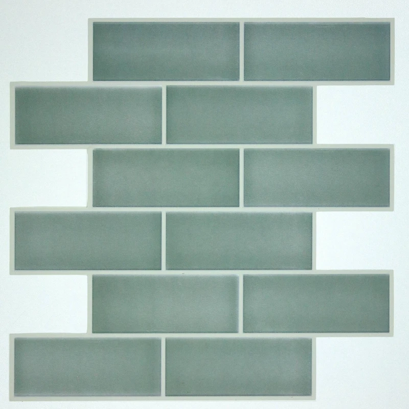 RoomMates Sage Green Ceramic Peel & Stick Sitcktiles®