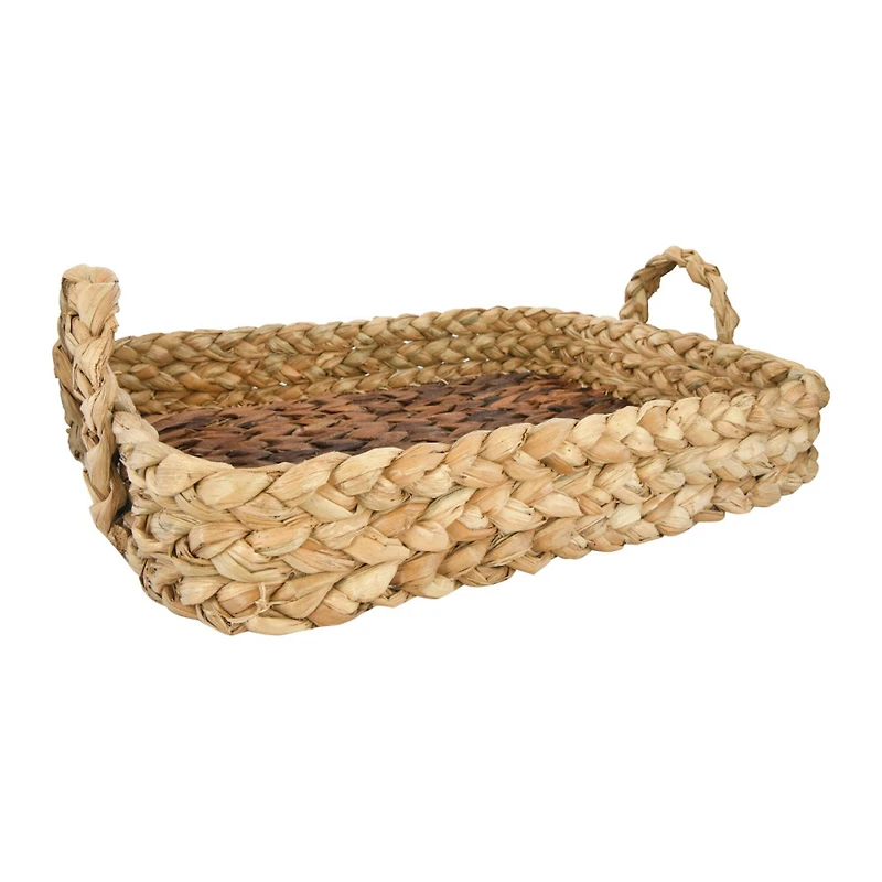 Hello Honey® Brown Decorative Handwoven Seagrass Tray