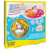 Faber-Castell® Soap Noodles Unicorn Spaghetti Bathtub Set