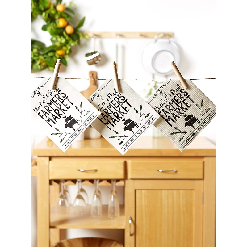 DII® Farmers Market Swedish Dishcloth, 3ct.