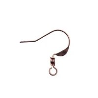 John Bead Must Have Findings 18mm Earwire with Coil