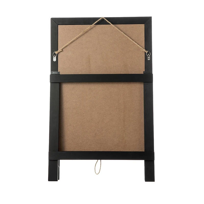 Glitzhome® 24" Halloween Wooden "Candy Shop" Standing Or Hanging Easel Sign