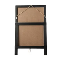 Glitzhome® 24" Halloween Wooden "Candy Shop" Standing Or Hanging Easel Sign