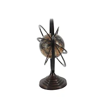 Black Aluminum Industrial Globe