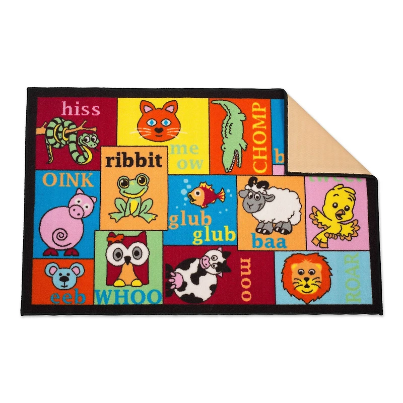 DII® Animal Sounds Juvenile Rug, 2.5ft. x 4ft.