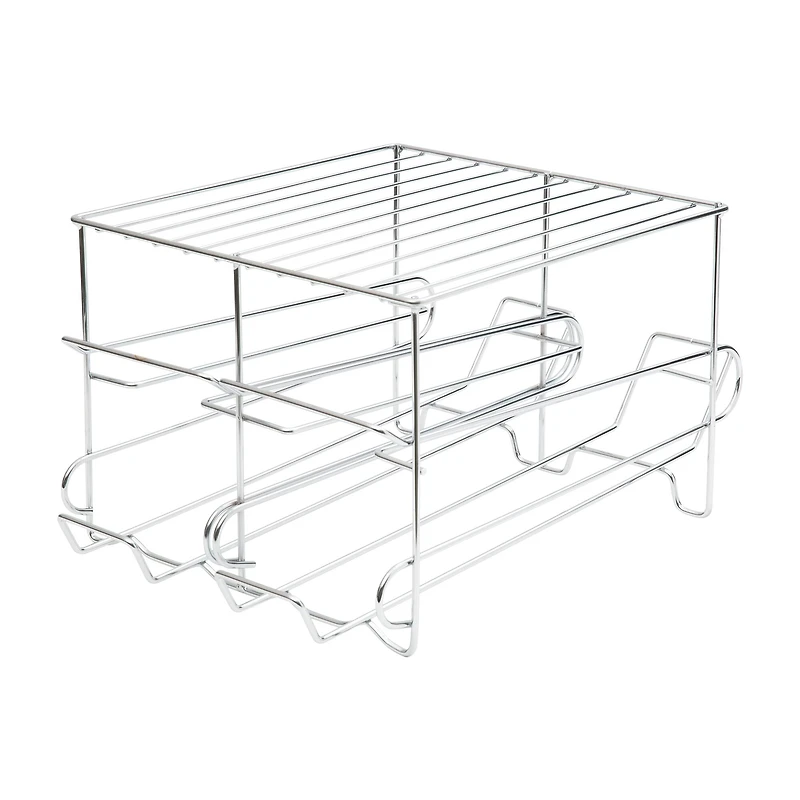 Organize It All Chrome 24 Can Organizer Rack