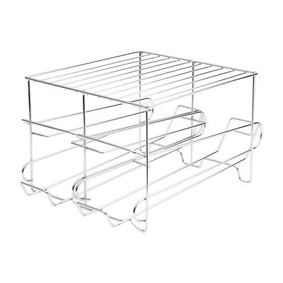 Organize It All Chrome 24 Can Organizer Rack