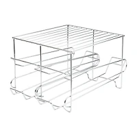 Organize It All Chrome 24 Can Organizer Rack