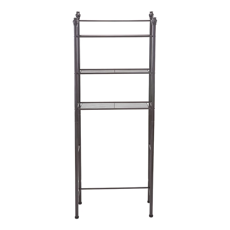 Organize It All Belgium Bronze 3-Tier Over the Toilet Space Saver